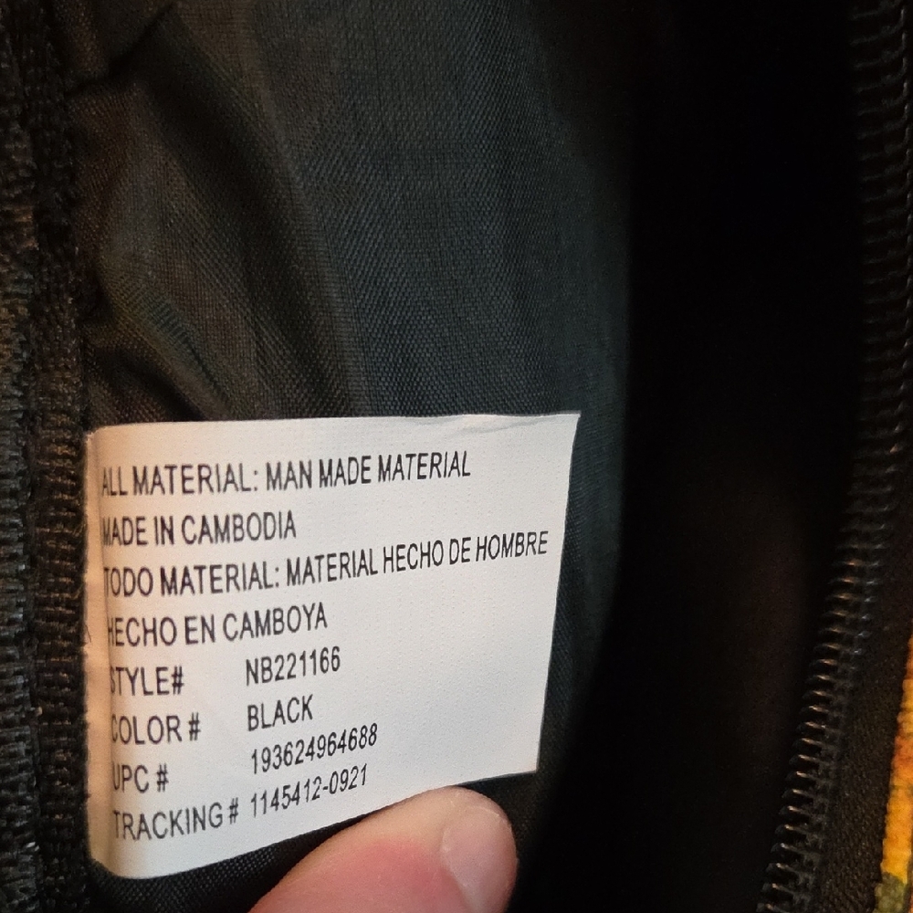 Sunflower Patterned Sling Backpack - image 6